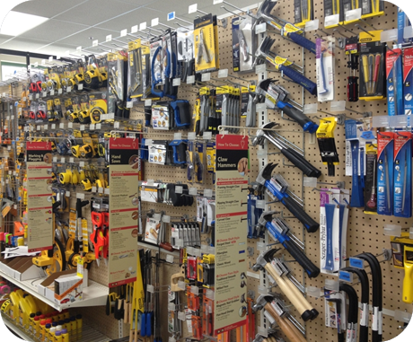 Hardware materials store